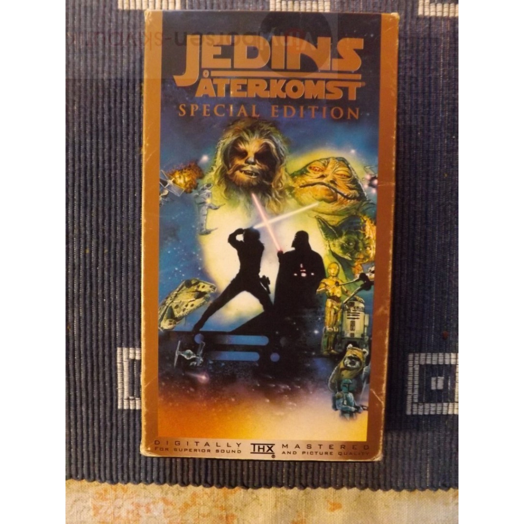 VHS  JEDINS ÅTERKOMST  