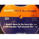 GUSTO  LET´S ALL CHANT