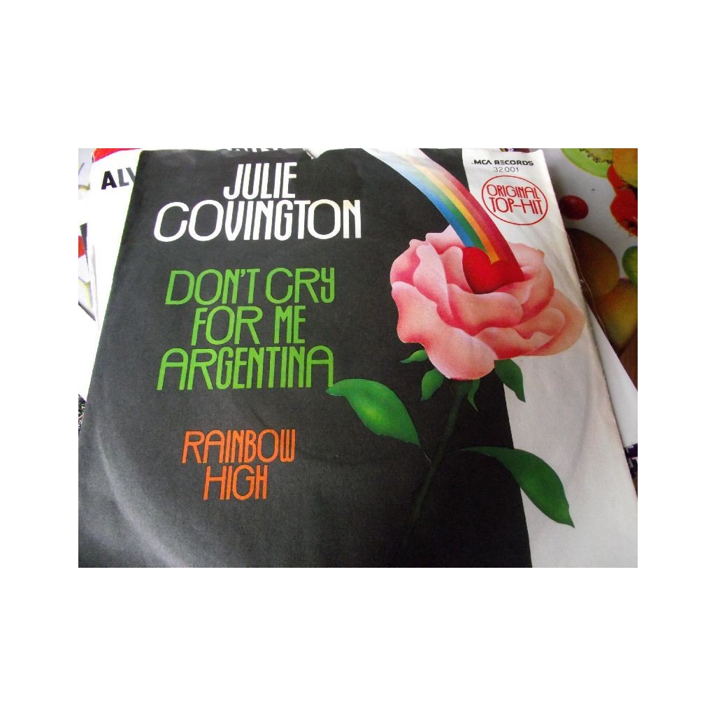 JULIE CONVINGTON DON´T CRY FOR ME ARGENTINA