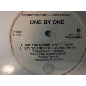 ONE BY ONE   PROMOTION COPY
