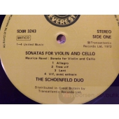 V/A SONATAS FOR VIOLINAND CELLO   THE SCHOENFELD DUO