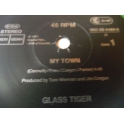 GLASS TIGER MY TOWN maxi-single