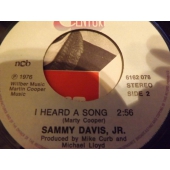 SAMMY DAVIS JR I HEARD A SONG