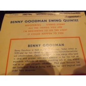 BENNY GOODMAN jazz SWING INTERNATIONAL EP