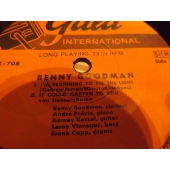 BENNY GOODMAN jazz SWING INTERNATIONAL EP