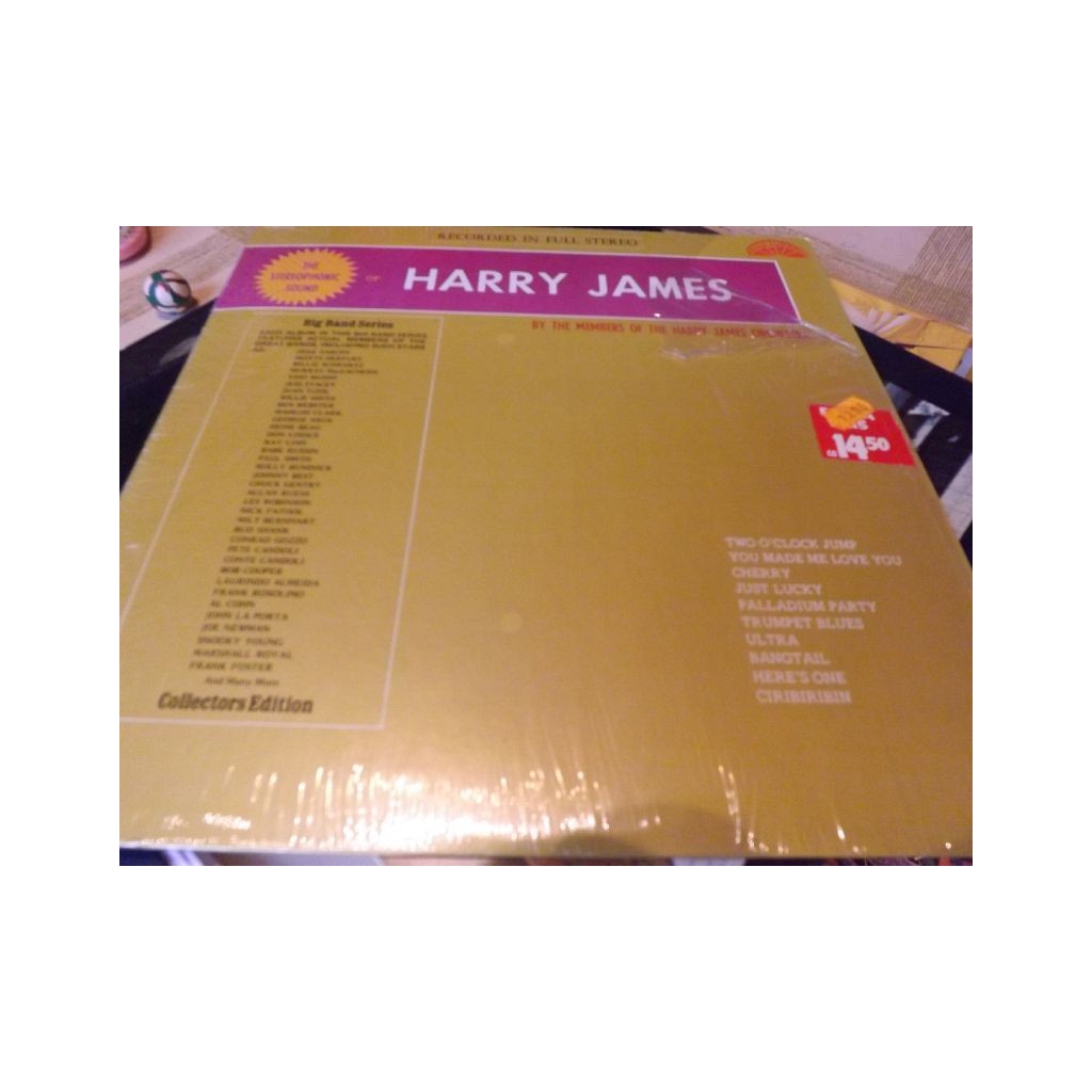 HARRY JAMES BY THE MEMBERS OF THE HARRY JAMES ORCHESTRA
