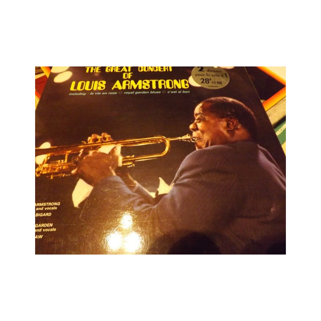 LOUIS AMSTRONG THE GREAT CONCERT 2LP