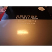 GEORGE MICAEL ELTON JOHN med poster