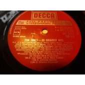 TOM JONES 20 GREATEST HITS 2 fina LP