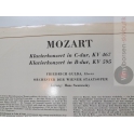 MOZART  PIANO CONCERTO IN B FLAT MAJOR,K.595