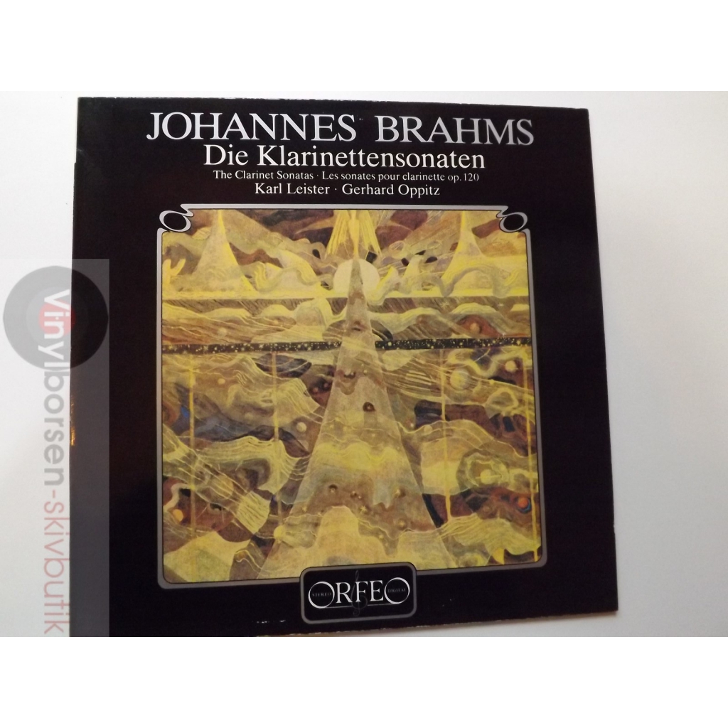 JOHANNES BRAHMS  SONATE FUR KLARINETTE UND KLAVIER