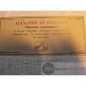 GIUSEPPE DI STEFANO   CHANSONS NAPOLITAINES INSERT