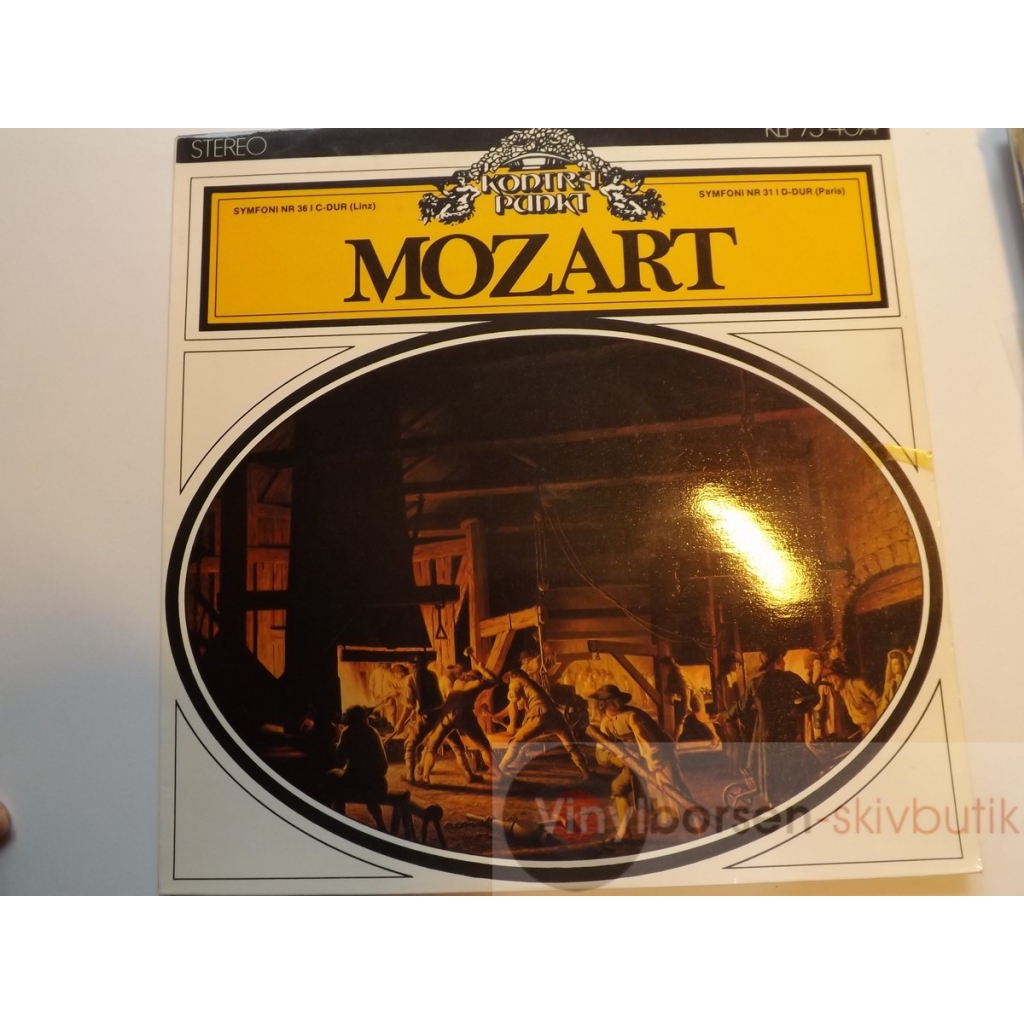 MOZART SYMFONI NR 36 I C-DUR(LINZ)K 425 SYMFONI NR 31 I D-DUR(PARIS)K 297