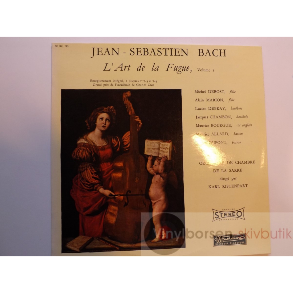 BACH L ART DE LAFUGUE   VOLUME1