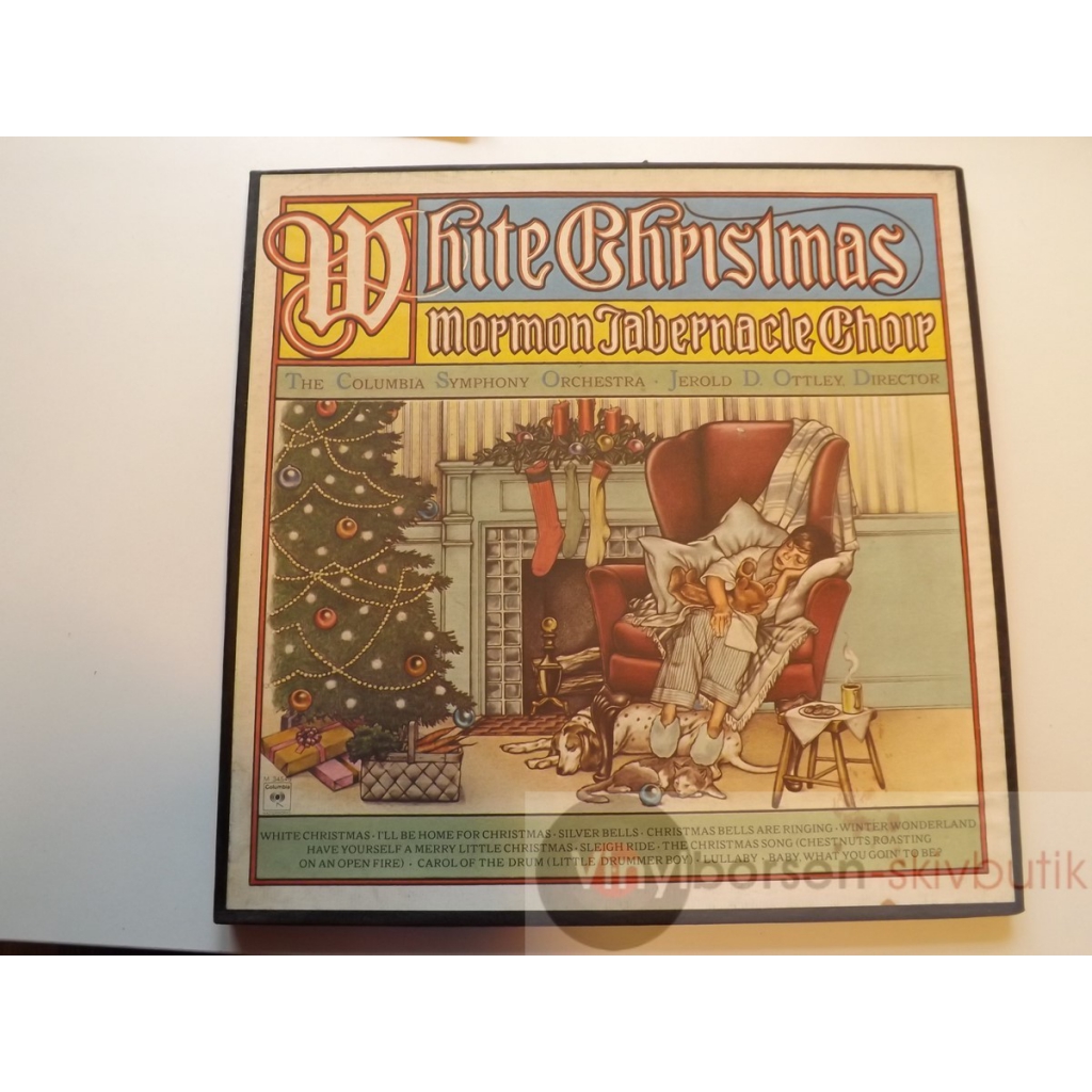  WHITE CHRISTMAS MORMON TABERNACLE CHOIR INSERT BOX1LP