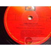 MOZART   COSI FAN TUTTE   KARAJAN 3LP  BOK   BOX