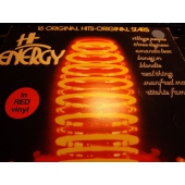 HI-ENERGY 16 ORIGINAL HITS RED VINYL
