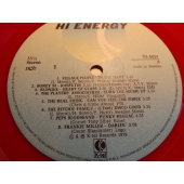 HI-ENERGY 16 ORIGINAL HITS RED VINYL