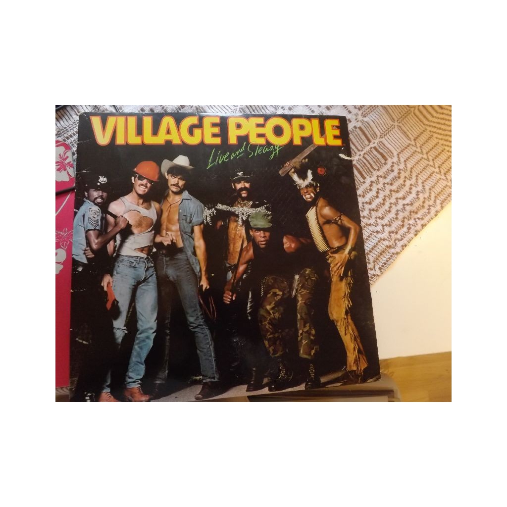 VILLAGE PEOPLE  SLEAZY  2LP