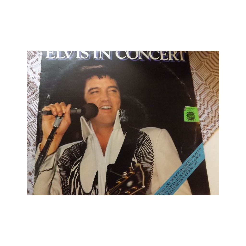 ELVIS IN CONCERT  2LP