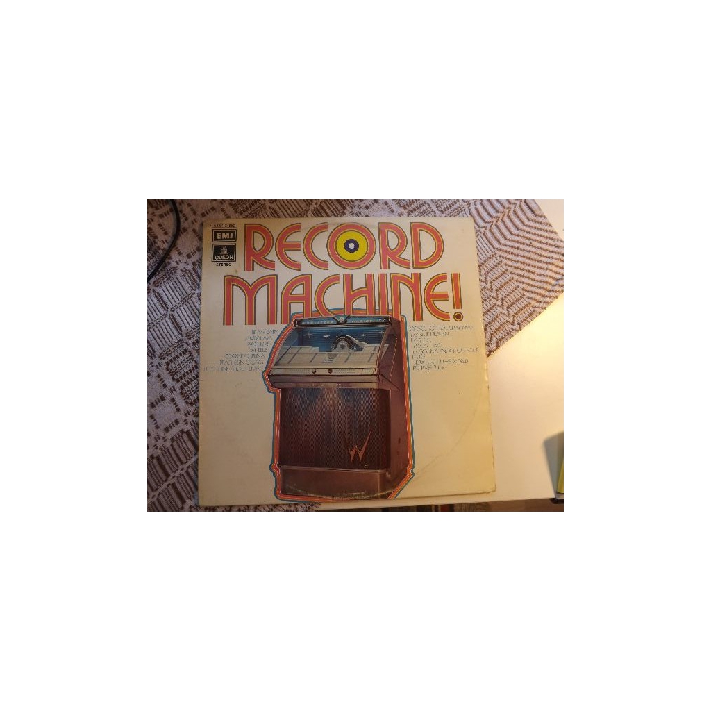 RECORD MACHINE A JOURNEY INTO YESTERDEY