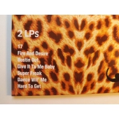 RICK JAMES THROWIN  DOWN  REFLECTIONS  POSTER  2LP