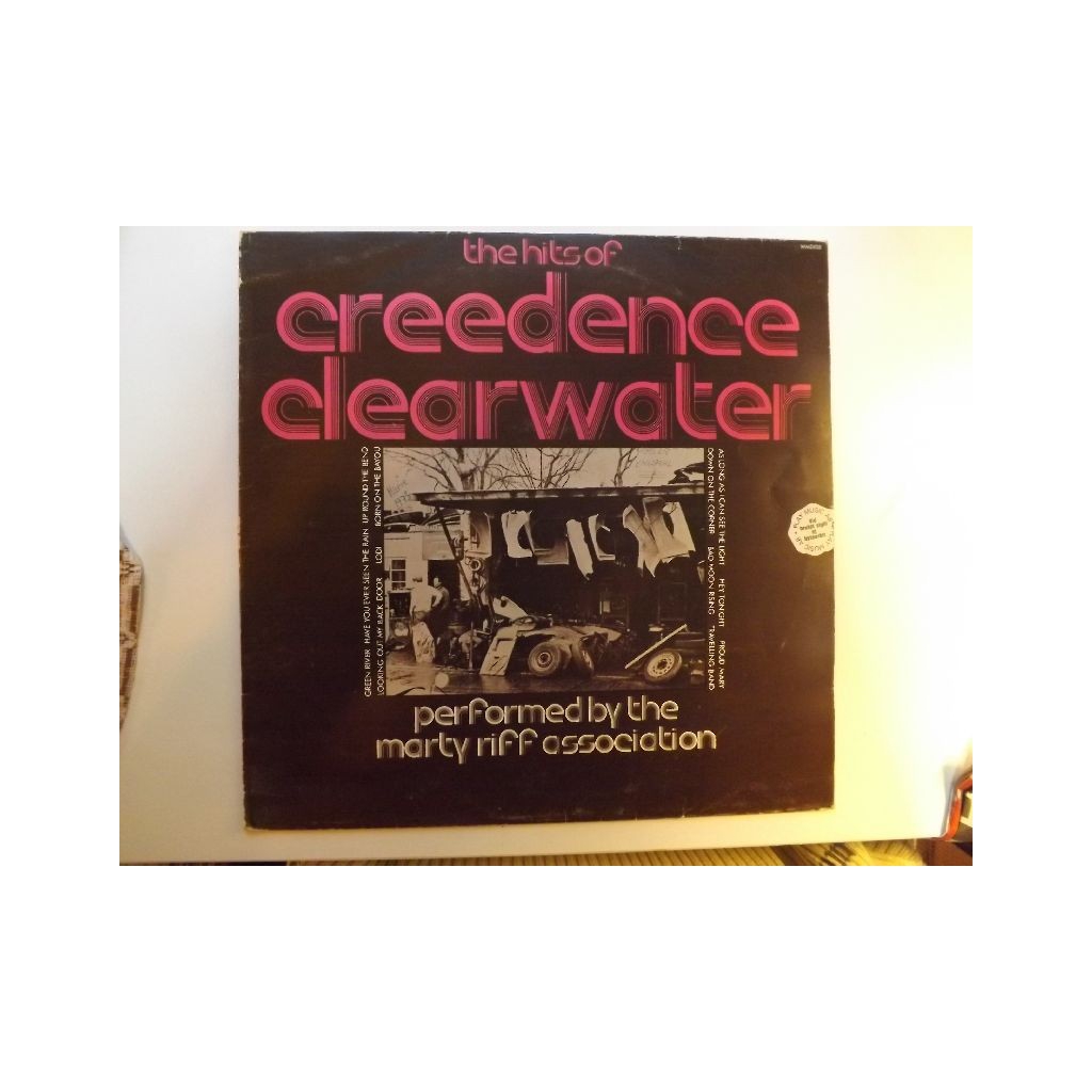 THE MARTY RIFF THE HITS OF CREEDENCE CLEARWATER