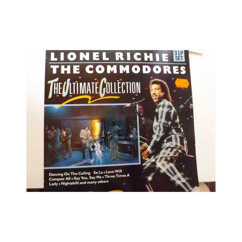 LIONEL RICHIE THE COMMODORES THE ULTIMATE COLLECTION  3LP