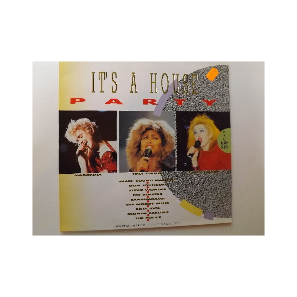 V/A  IT S A HOUSE PARTY  T TURNER…..3LP