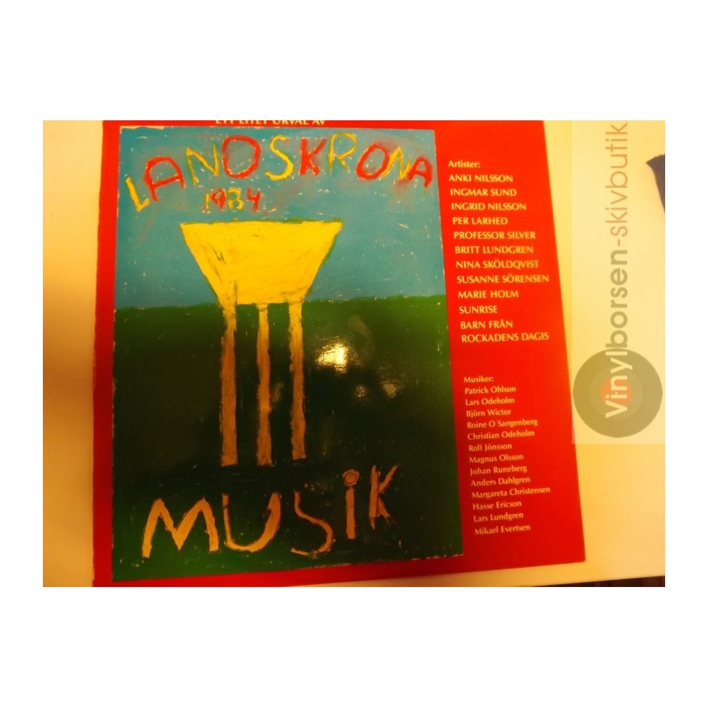 V/A  ETT LITET URVAL AV LANDSKRONA 1984  INSERT