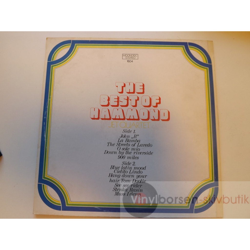 JET QUARTET  THE BEST OF HAMMOND