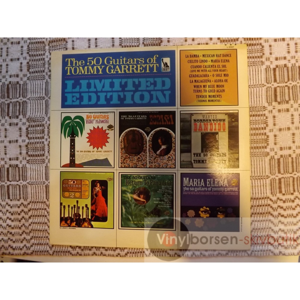 TOMMY GARRETT  50 GUITARS LIMITED EDITION