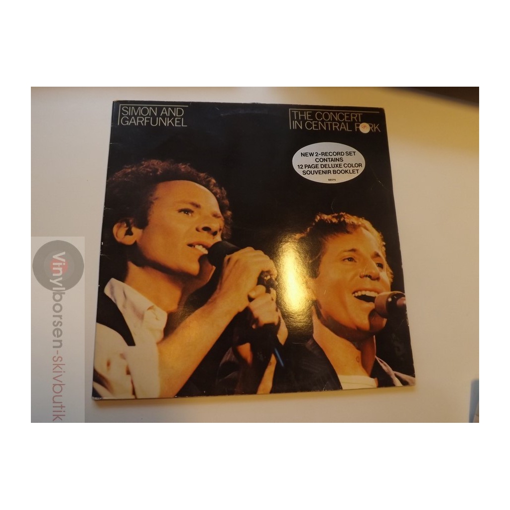 SIMON AND GARFUNKEL  THE CONCERT IN CENTRAL PARK 2LP    BOOKLET SAKNAS