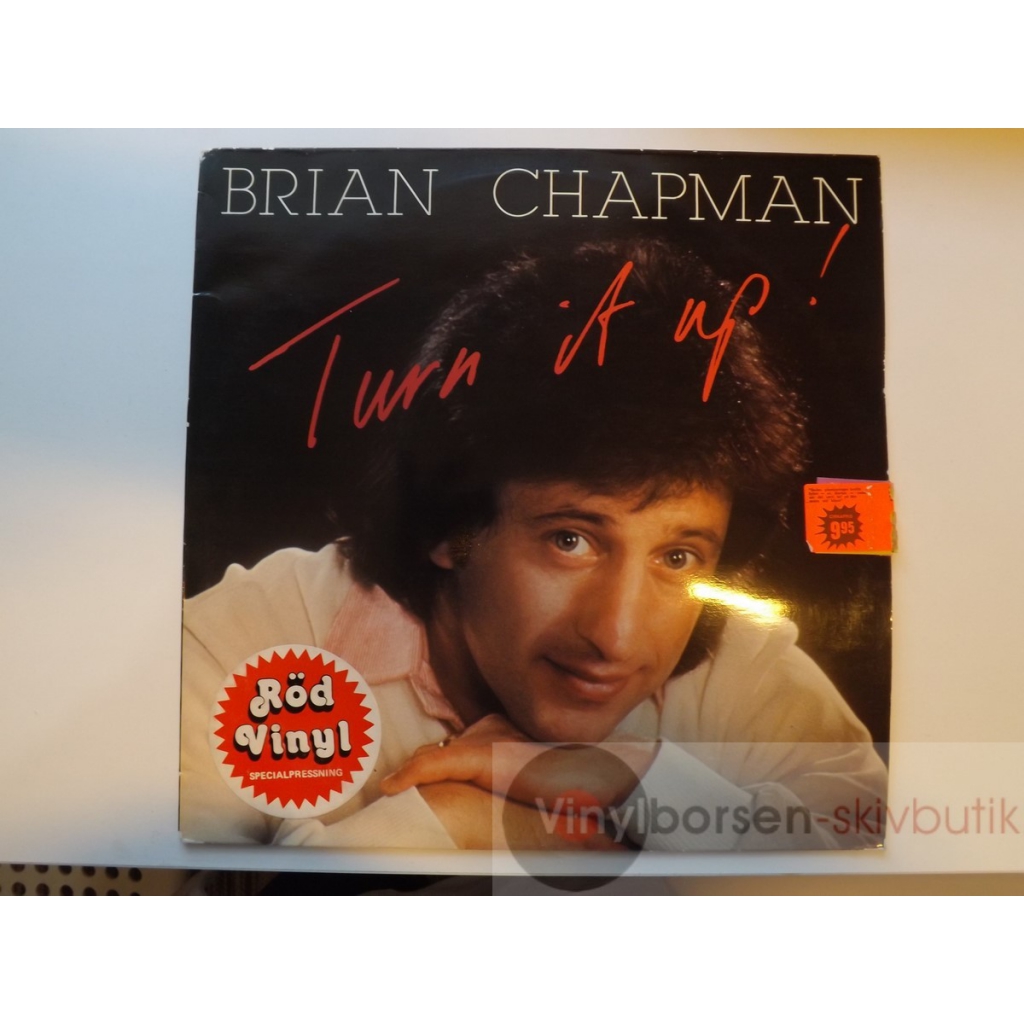 BRIAN CHAPMAN  TURN IT UP! RÖD VINYL