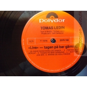 TOMAS LEDIN  LIVE