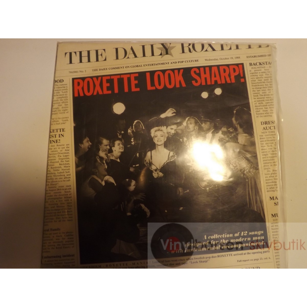 ROXETTE  LOOK SHARP!
