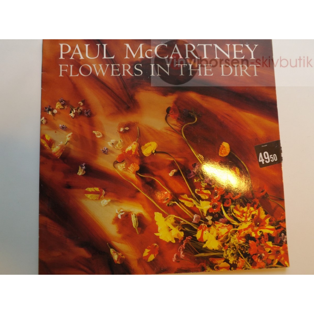 PAUL McCARTNEY  FLOWERS IN THE DIRT  INSERT