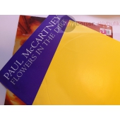 PAUL McCARTNEY  FLOWERS IN THE DIRT  INSERT