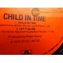 IAN GILLAND BAND  CHILD IN TIME