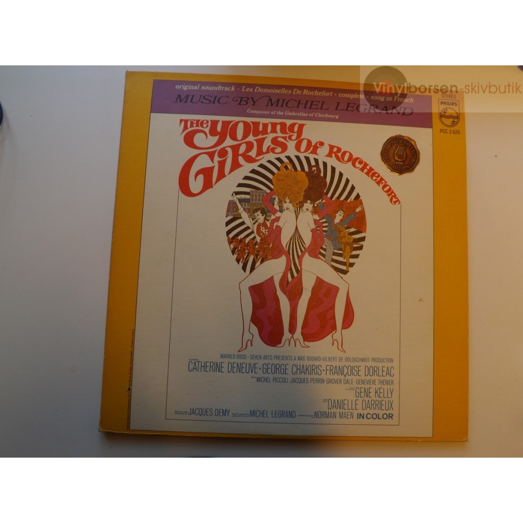 MICHAEL LEGRAND  THE YOUNG GIRLS OF ROCHEFORT 2LP