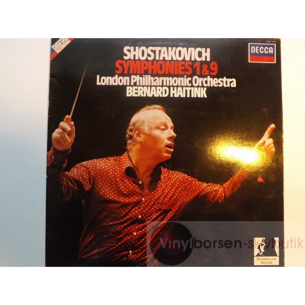 SHOSTAKOVICH:SYMPHONY NO.1 OP 10,NO.9 OP.70