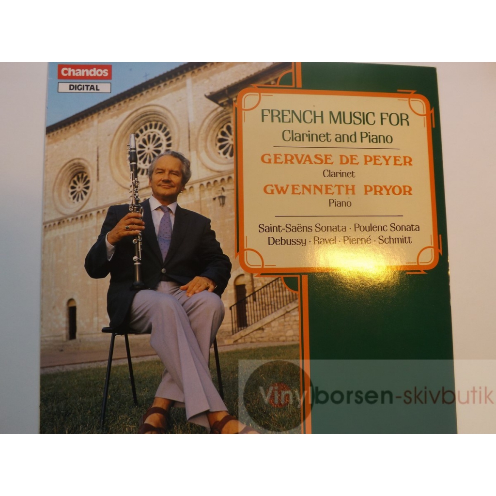 FRESCH MUSIC ROR CLARINET&PIANO  GERVASE DE PEYER&GWENNETH PRYORE