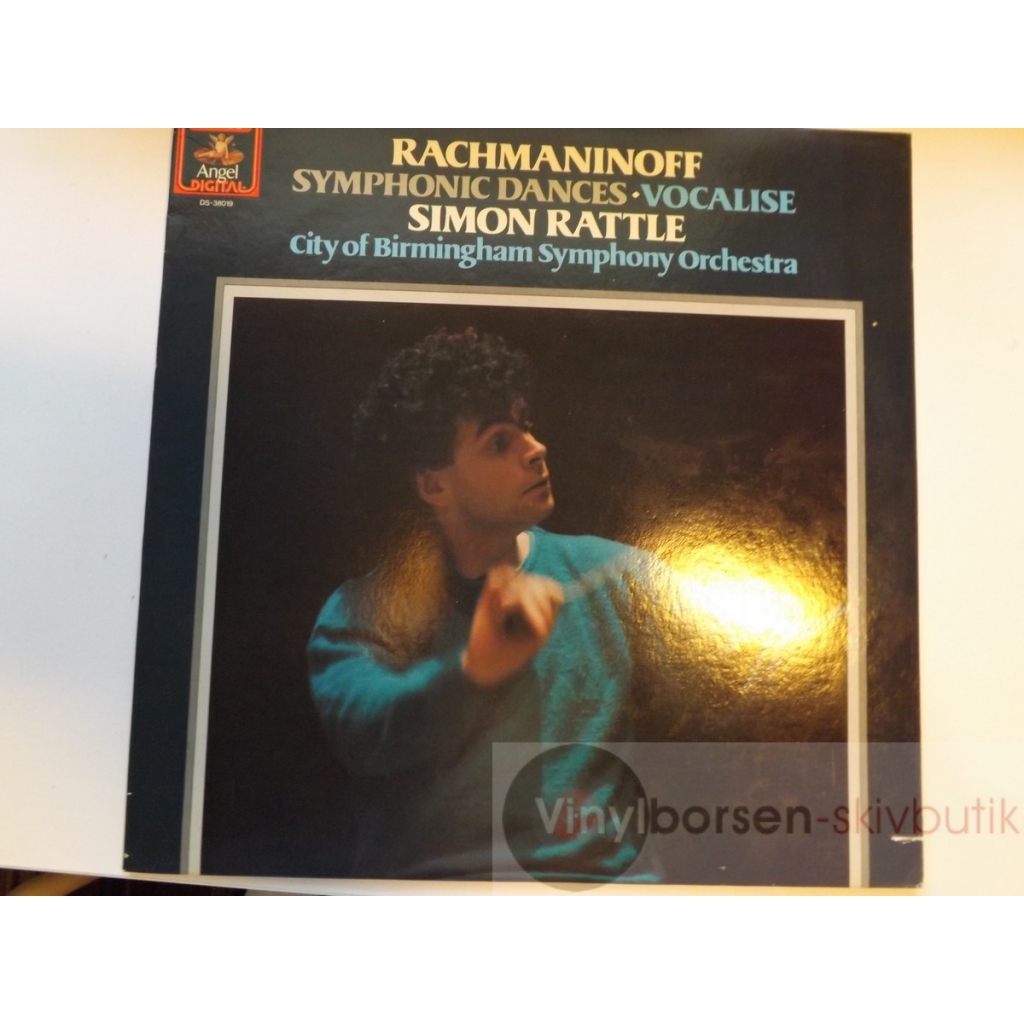 RACHMANINOFF  SYMPHONIC DANCES VOKALISE SIMON RATTLE