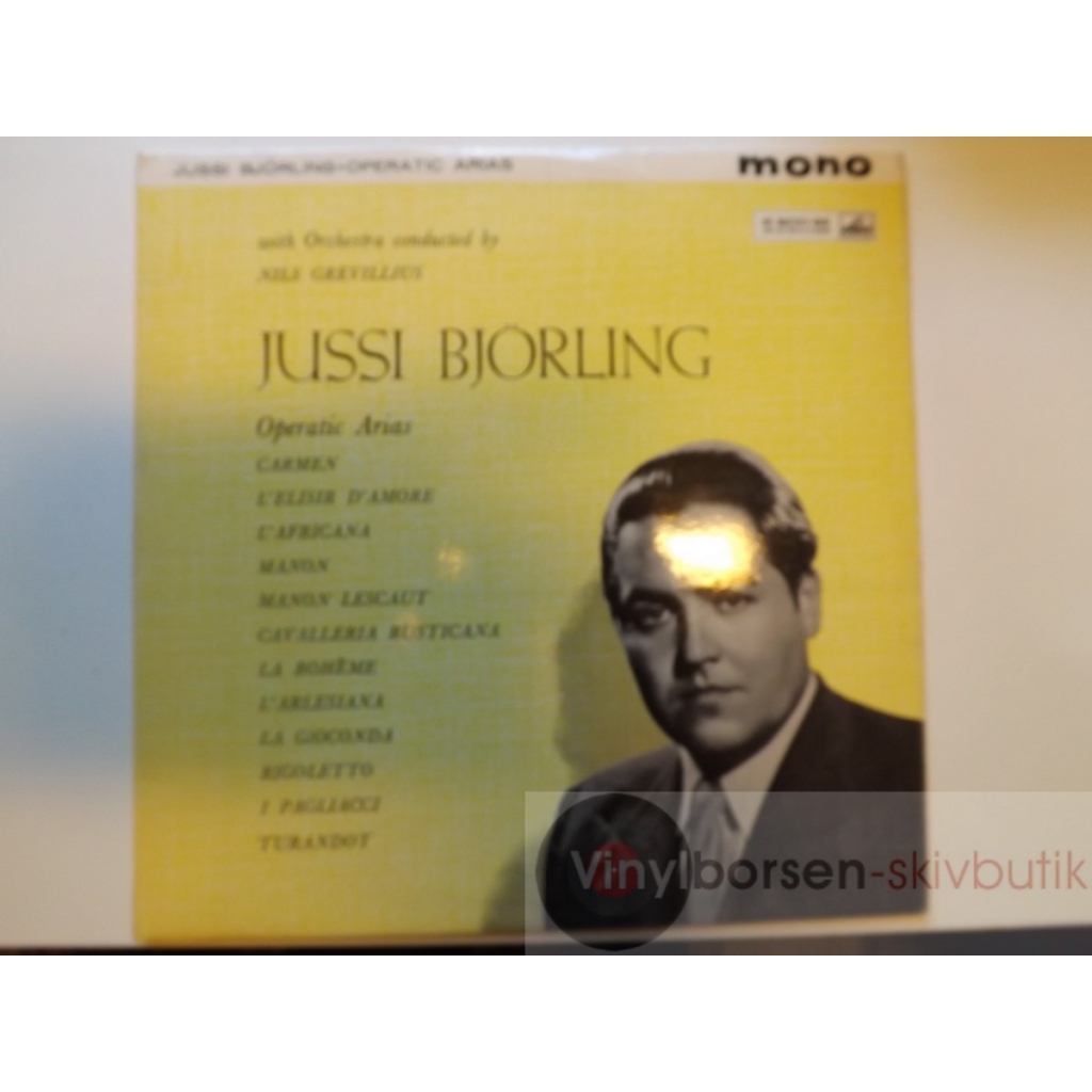 OPERATIC ARIES BY JUSSI BJÖRLING  