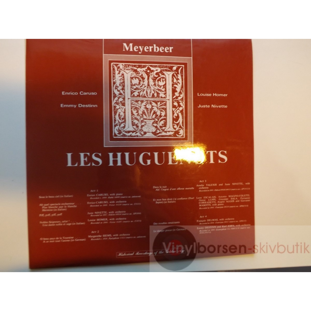 LES HUGUENOTS(MEYERBEER)