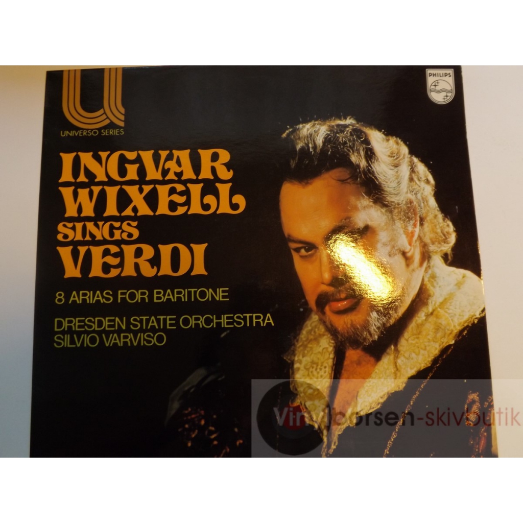 VERDI  INGVAR WIXELL 8 ARIAS FOR BARITONE