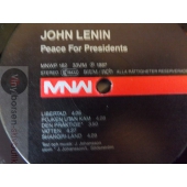 JOHN LENIN PEACE FOR PRESIDENTS