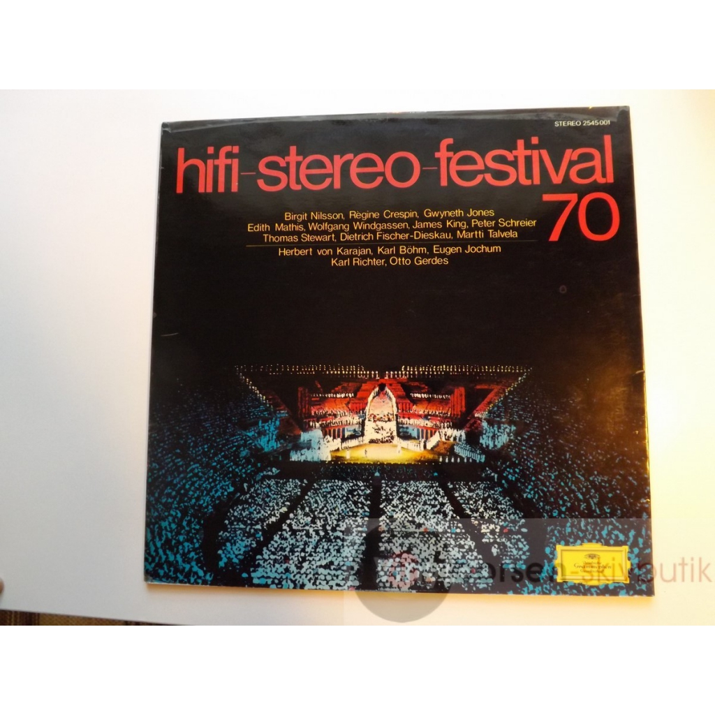 HIFI STEREO FESTIVAL 1970  H.VON KARAJAN