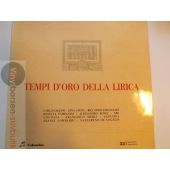 TEMPI D`ORO DELLA LIRICA  ORIGINAL SKADAD PÅ LABEL