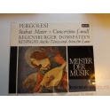 PERGOLESI  STABAT MATER  CONCERTINO F-MOLL